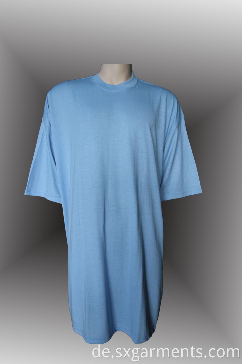 Men's 100% Cotton Round-Neck T-shirt 160G